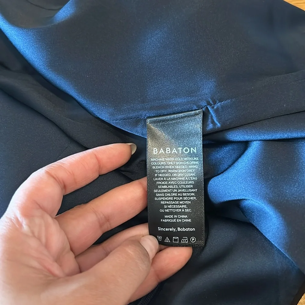 NWT Babaton ‘90s Slit Dress
